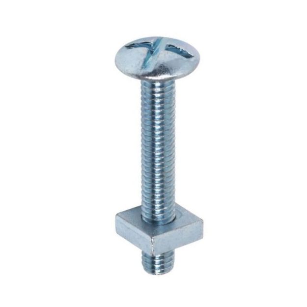 Picture of Roofing Bolt & Nut BZP - M6x8
