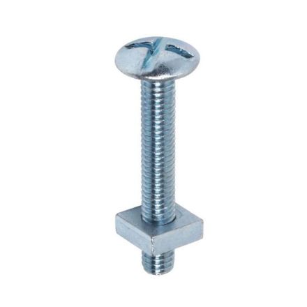 Picture of Roofing Bolt & Nut BZP - M6x25