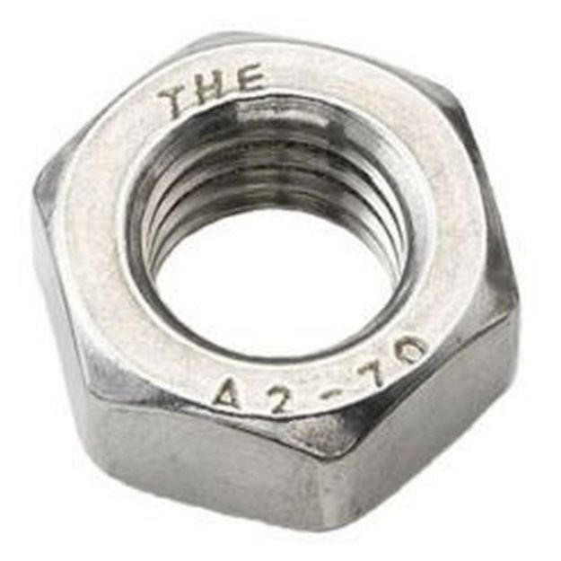 Picture of Hex Full Nut S/S A2 - M6