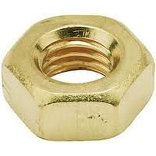 Picture of Hex Full Nut Brass - M6