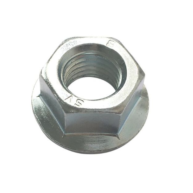 Picture of Hex Nut Serrated Flange BZP - M6