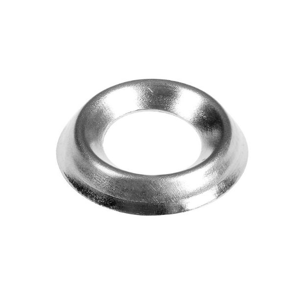 Picture of Surface Cup Washer Nickel Plated - 4.0 [8g] Bag/55
