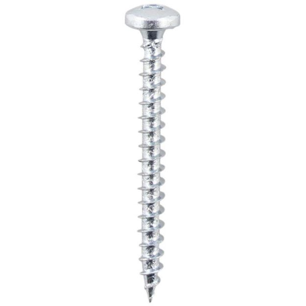 Picture of Twinthread Rnd Sq Drive BZP - 10x1.1/4