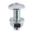 Picture of Tray Bolt & Flange Nut BZP - M6x12