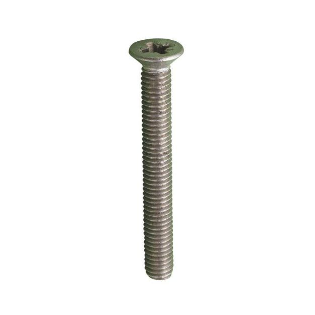 Picture of Machine Screw Csk Pozi BZP - M5x50