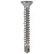 Picture of Self Drill Screw Pozi Csk LS3 A2 S/S Alu Drill - 4.2x32