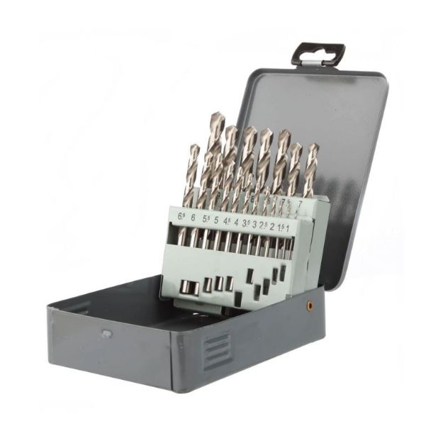 Picture of Drill Bit HSS-G Diager Set 19 Pcs 1-10mm