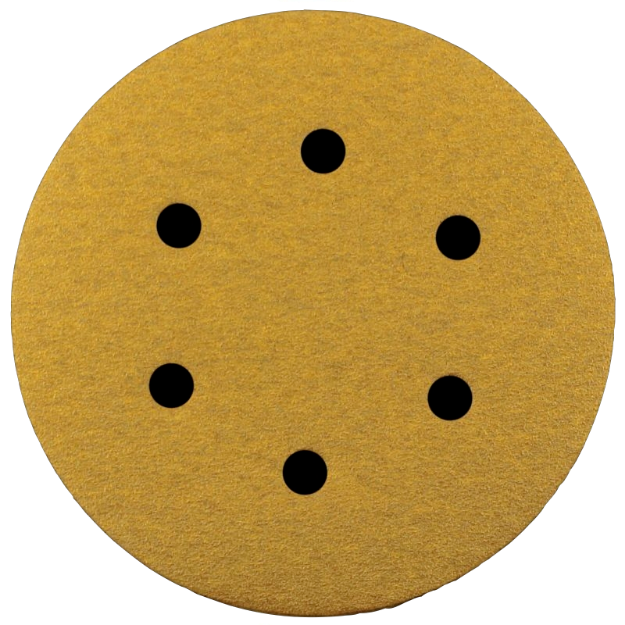 Picture of Sanding Disc Hook & Loop 6 Hole - 150mm [40g]
