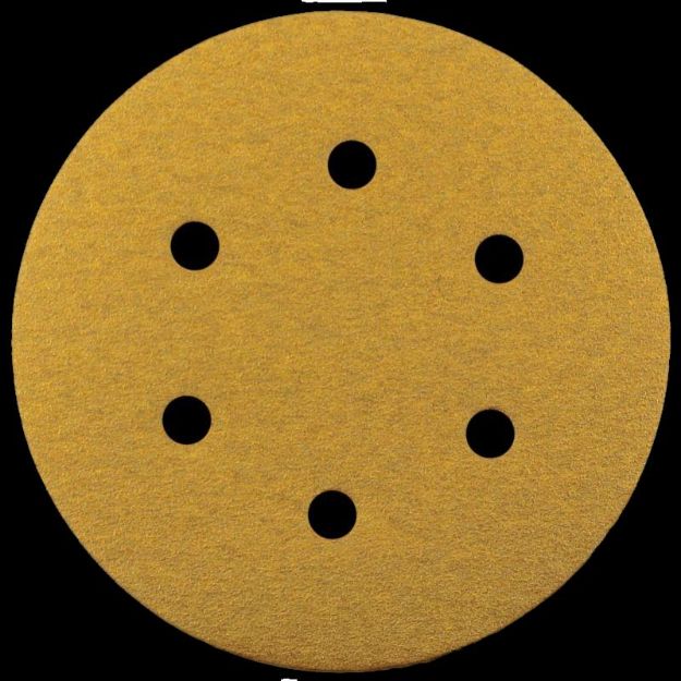 Picture of Sanding Disc Hook & Loop 6 Hole - 150mm [80g]