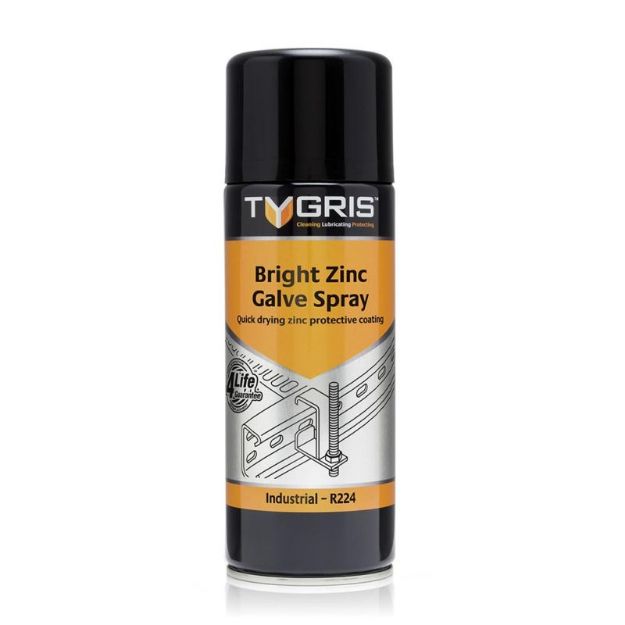 Picture of Tygris Spray Paint Cold Zinc Spray - 400ml