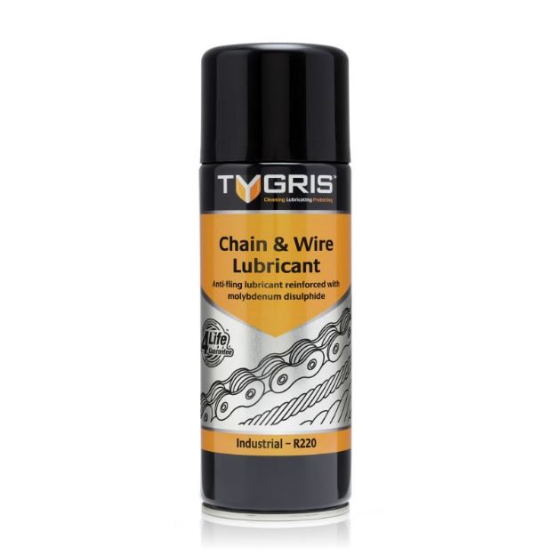Picture of Tygris Spray Chain & Wire Lubriciant R220 - 400ml