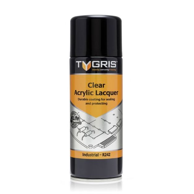 Picture of Tygris Spray Lacquer Durable Seal & Protect R242 - 400ml
