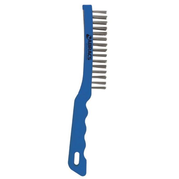 Picture of Wire Brush Blue Stainless Steel