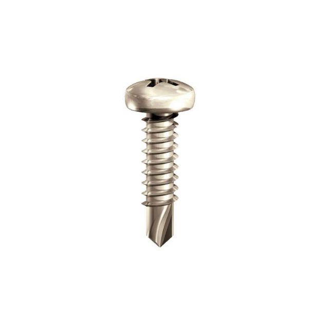 Picture of Self Drill Screw Pozi Pan LS3 A2 S/S Alu Drill - 3.5x10