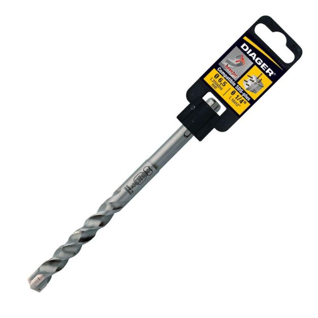 Picture of SDS+ Drill Bit Booster Diager - 14x210