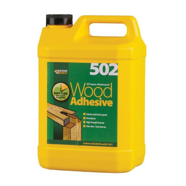 Picture of 502 All Purpose Weatherproof Wood Adhesive D3 5Ltr