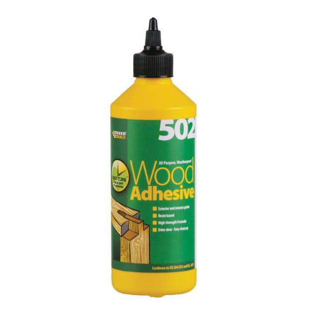 Picture of 502 All Purpose Weatherproof Wood Adhesive D3 500ml