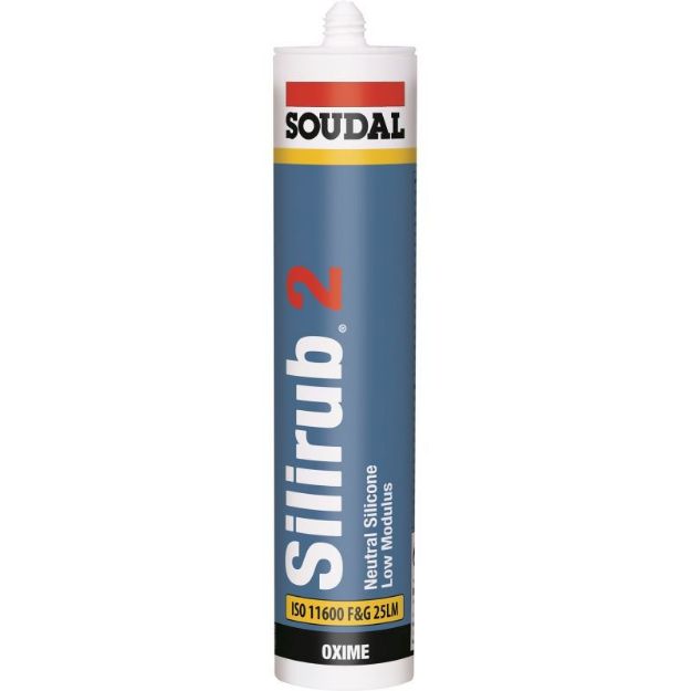 Picture of Soudal Silirub 2 Brilliant White - 300ml