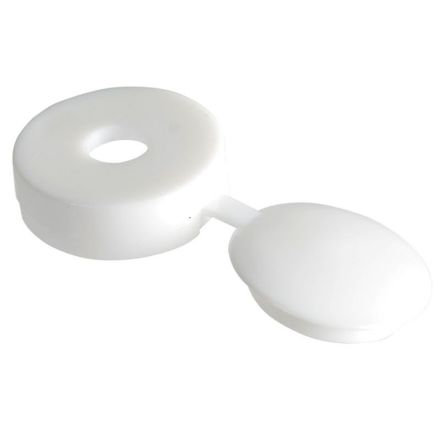 Picture of Hinged Cover Cap White Retail - 3.5-4.0 (6-8g)