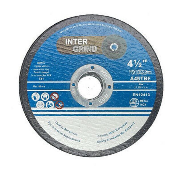 Picture of Metal Cutting Disc Thin - 115x1.0x22 Intergrind [25]