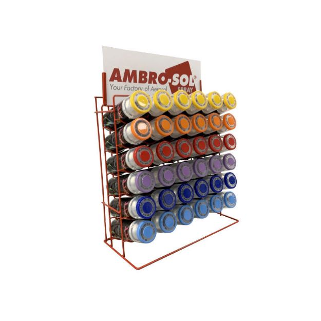 Picture of Counter Display For Spray Paints - 36pcs - Metal