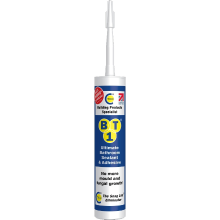 Picture of BT1 Ultimate Bathroom Sealant & Adhesive White - 290ml