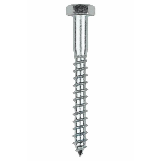 Anchor Fixings Ltd Coach Screw Hex Head BZP 10x120