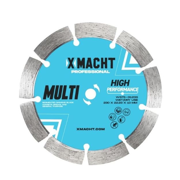 Picture of Diamond Blade Multi Xmacht [Concrete, Bricks & General Purpose] 230/22mm