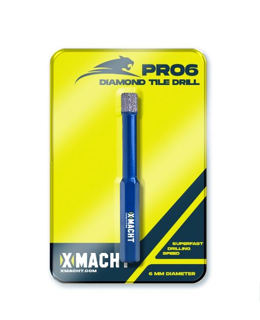 Picture of PRO6 DIAMOND DRILL Xmacht [Porcelain, Ceramic Tiles] - 6mm