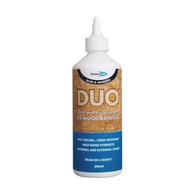 Picture of DUO 2 in 1 Water Resistant Wood Adhesive D3 500ml