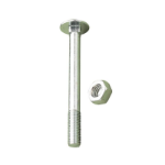 Picture of Cup Sq Bolt & Nut 4.8 BZP - M12x40