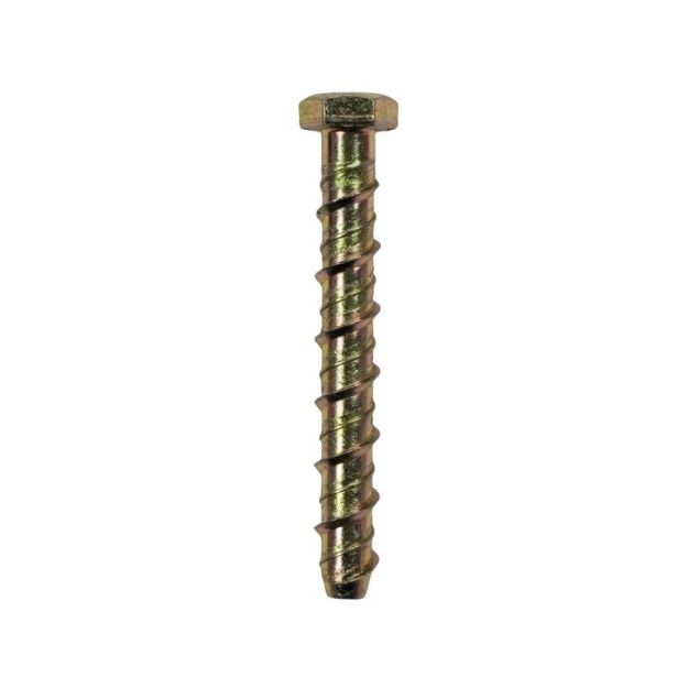 Picture of Griptorq Concrete Bolt Hex YZP - 10x60