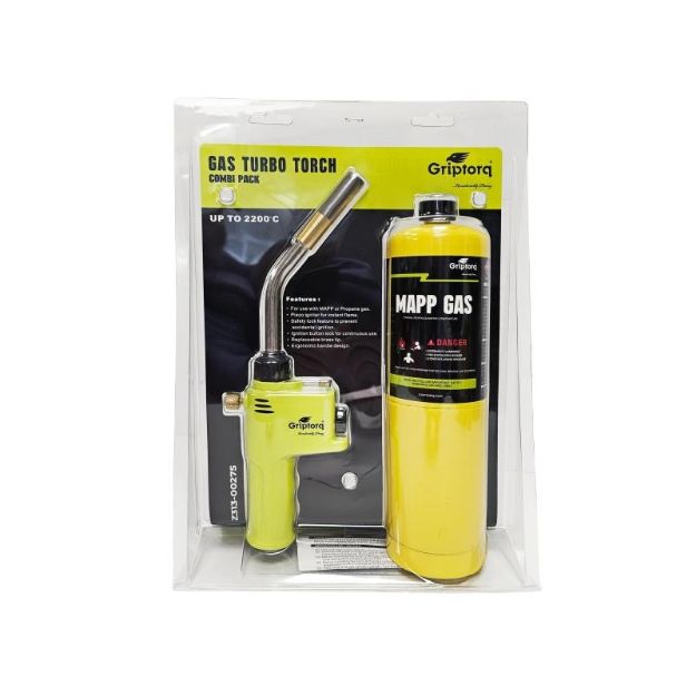 Picture of Griptorq MAP Gas Torch Turbo - Combi Pack