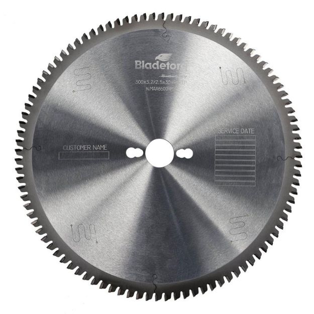 Picture of Bladetorq TCT Saw Blade 250x30x3.2x2.5x80T [Neg Triple Chip/Metal]