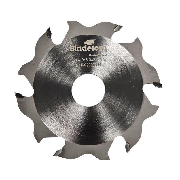 Picture of Bladetorq TCT Saw Blade Biscuit Jointer 100x22x4.0x6T [Alternate Bevel/Wood]