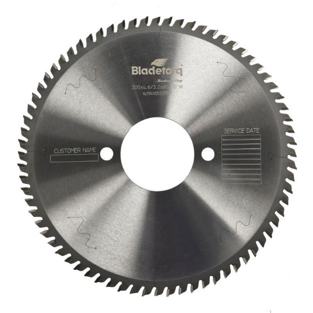 Picture of Bladetorq TCT Saw Blade 300x80x4.6x3.2x72T [Alternate Bevel/Wood]