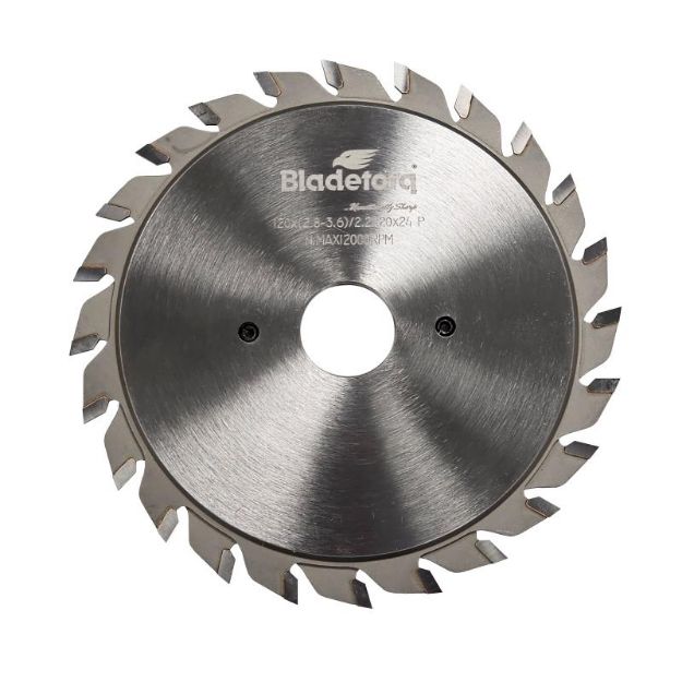 Picture of Bladetorq TCT Split Scoring Saw Blade 120x20x2.8x3.6x24T [Wood]